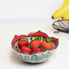 Discover the beauty and functionality of our Guatemalan Stoneware Berry Bowl. This handcrafted bowl is perfect for serving fruits, salads, or as a decorative piece.