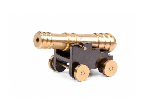 Brass Cannon Puzzle – Classic Sequential Discovery Brain Teaser by Tetso