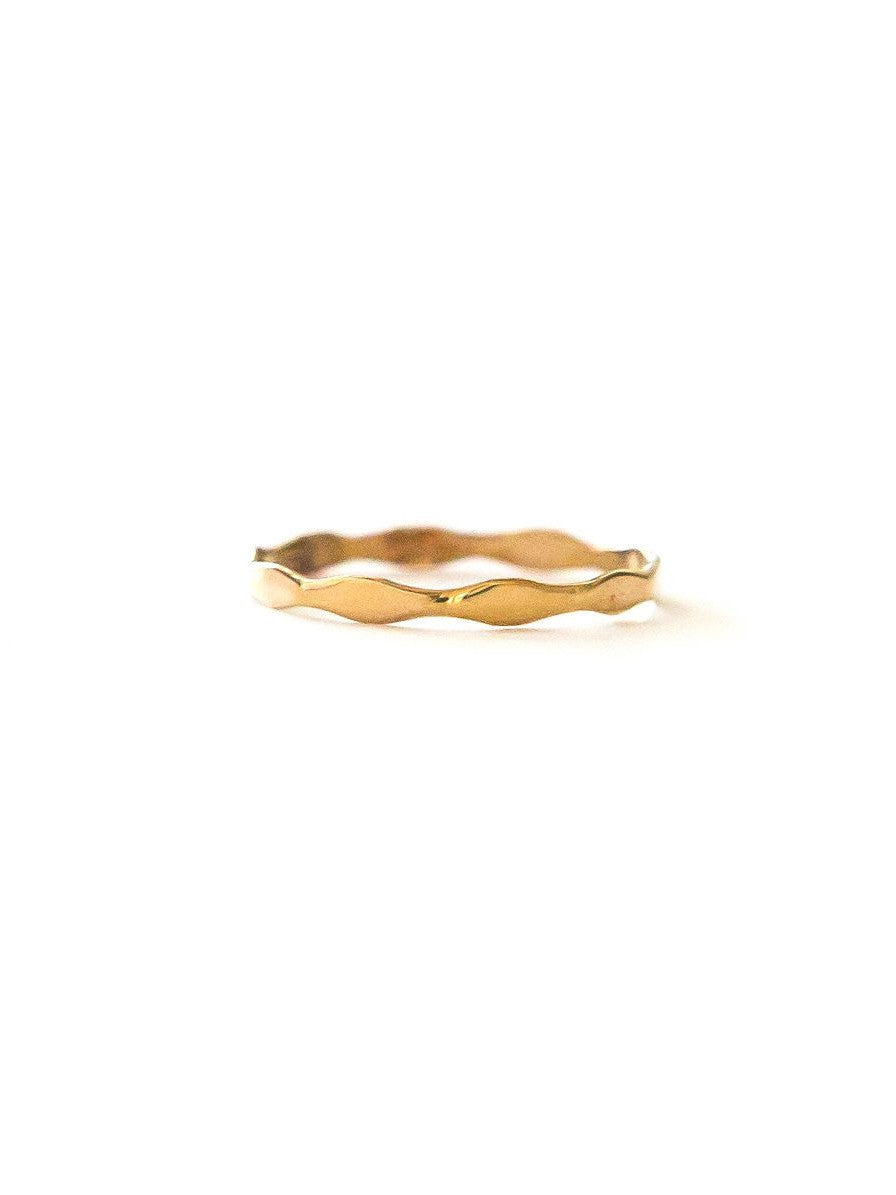 Recycled Brass Stacking Rings – Fair Trade, Nickel Free