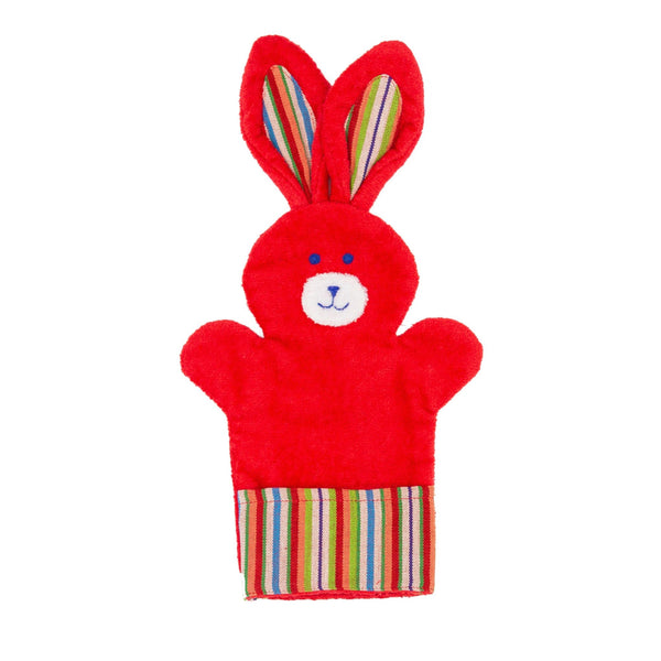 Bunny Puppet Washcloth