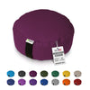 Zafu Meditation Cushion – Organic Buckwheat Hull Filling, Cotton, Made in USA