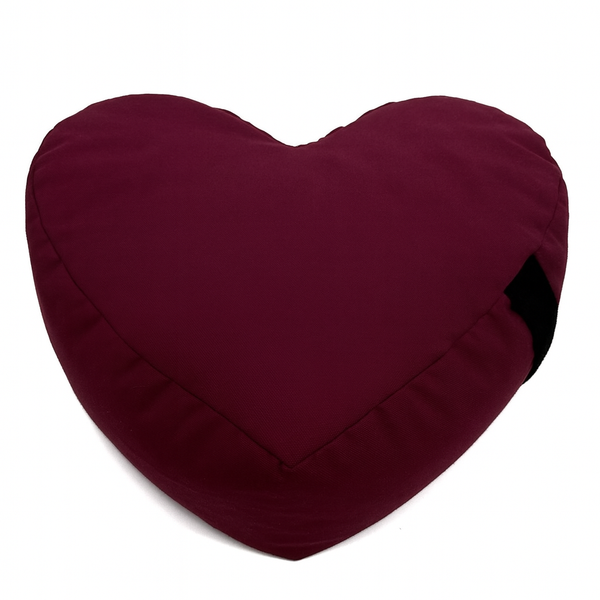 Zafu Meditation Cushion – Organic Buckwheat Hull Filling, Cotton, Made in USA