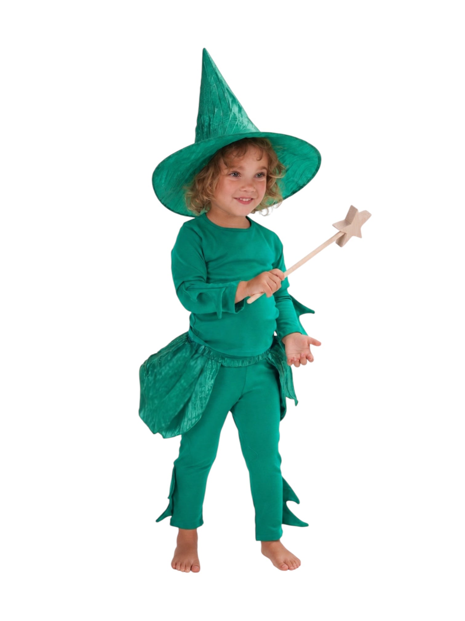 Green Witch Halloween Costume five-piece set by Band of the Wild