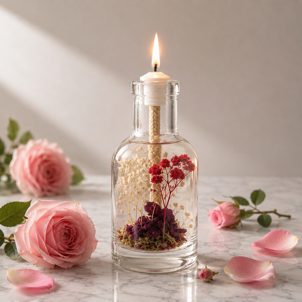 Libra Oil Candle – Neroli & White Jasmine Refillable Ritual Candle