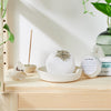 Large organic calm bath bomb with lavender and chamomile by Butter Me Up Organics