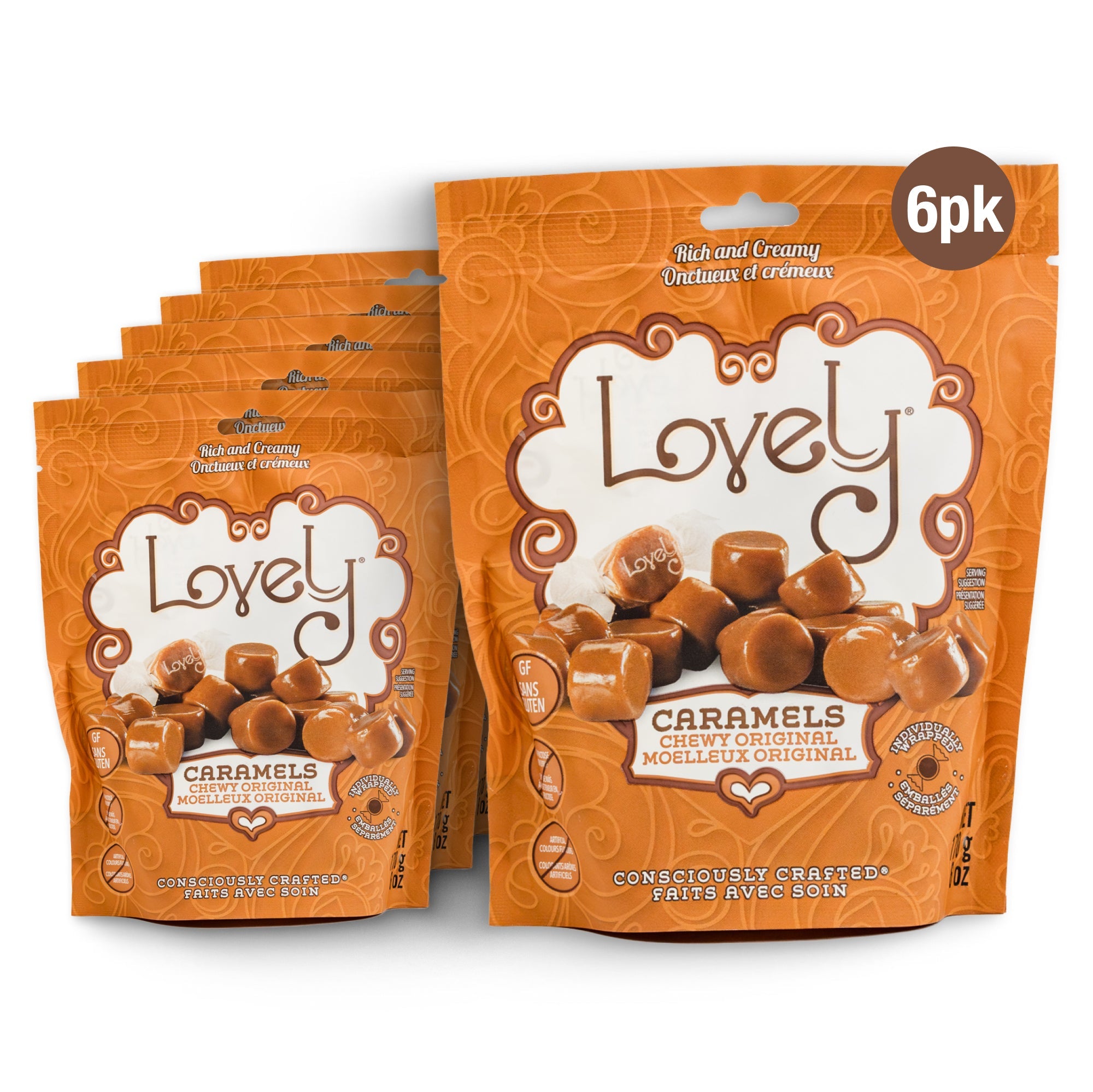 Original Caramels - Non-GMO Gluten-Free Chewy Caramels