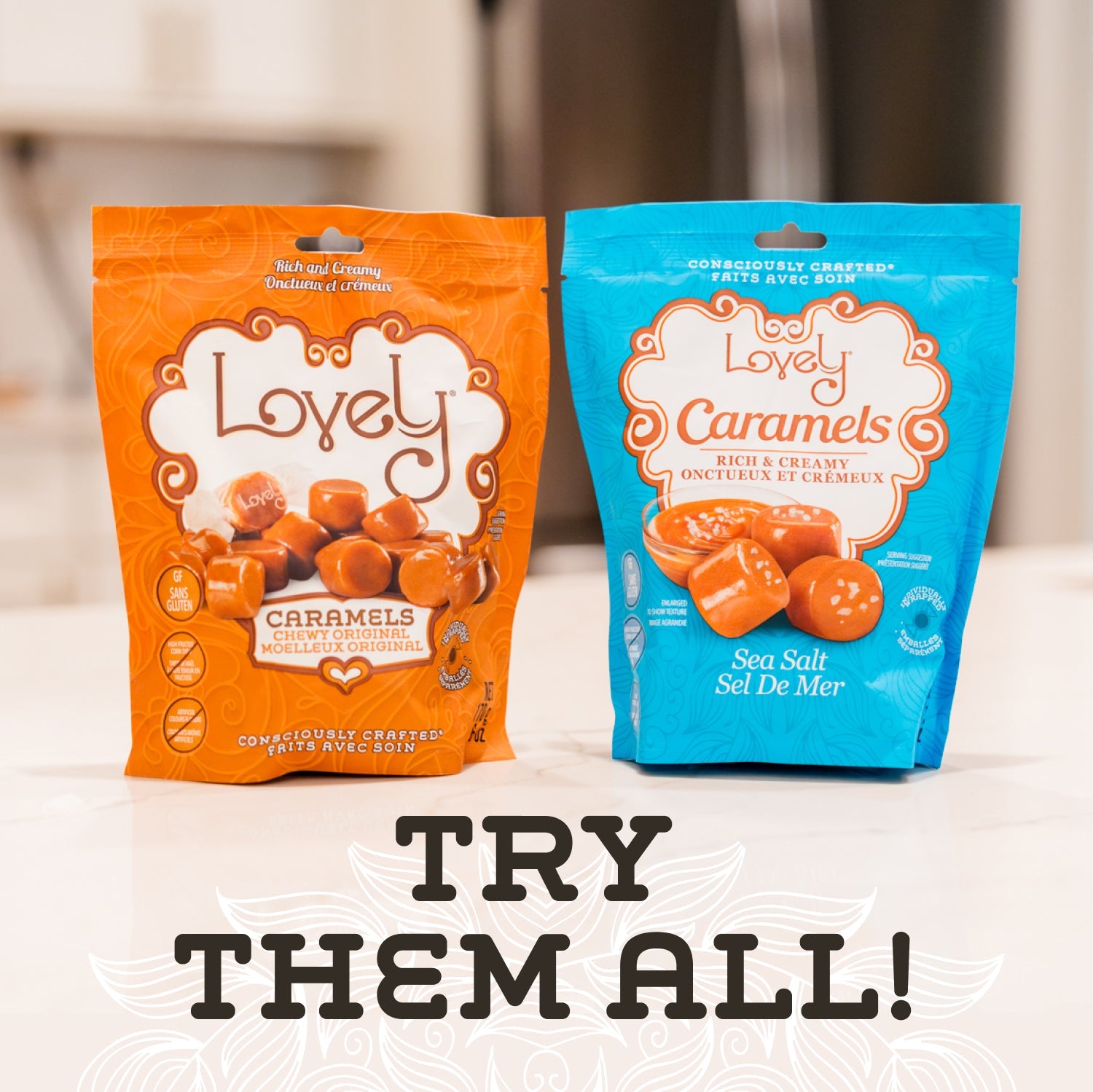 Lovely Candy Co. Original Caramels featured as a shop local favorite from Wisconsin