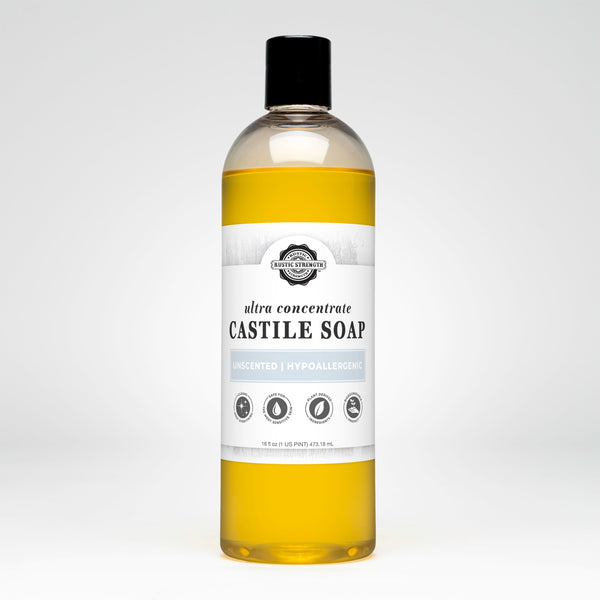 Ultra Concentrate Organic Castile Soap - Unscented & Multi-Purpose
