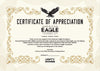 Unity Wings Golden Armor Mechanical Eagle Model Kit
