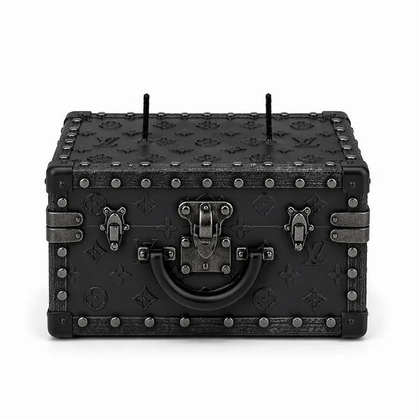 Onali Pure Signature Small Black Trunk – compact decorative storage box with elegant black finish