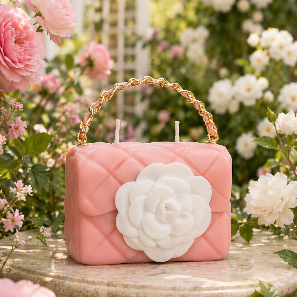 Onali Pure Rose Petite Couture hand-poured candle — elegant floral scent for home