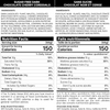 Nutrition facts label for sugar-free dark chocolate cherry cordials with English and French text.