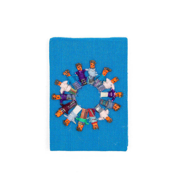 Find peace of mind with our charming Mini Worry Doll Notepad. This unique notebook combines Guatemalan folklore with practical design. Perfect for jotting down thoughts and relieving stress, it's a thoughtful gift for any occasion.