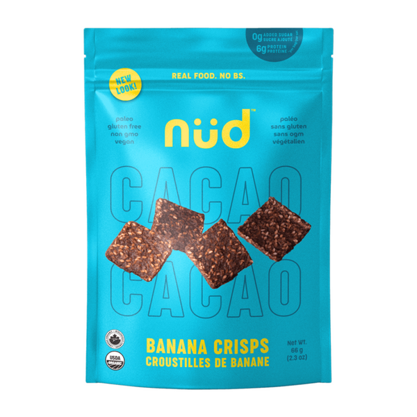 Sugar-free chocolate & banana heaven! This bundle features 3 packs of Choc. Covered Chewy Bananas & 3 packs of Cacao Banana Crisps (all organic, sugar-free). Guilt-free snacking starts here! Shop now!