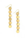 Fair Anita Circle Link Earrings in brass – ethically handmade sustainable jewellery
