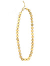 Fair Anita Circle Link Necklace in brass-plated recycled metal