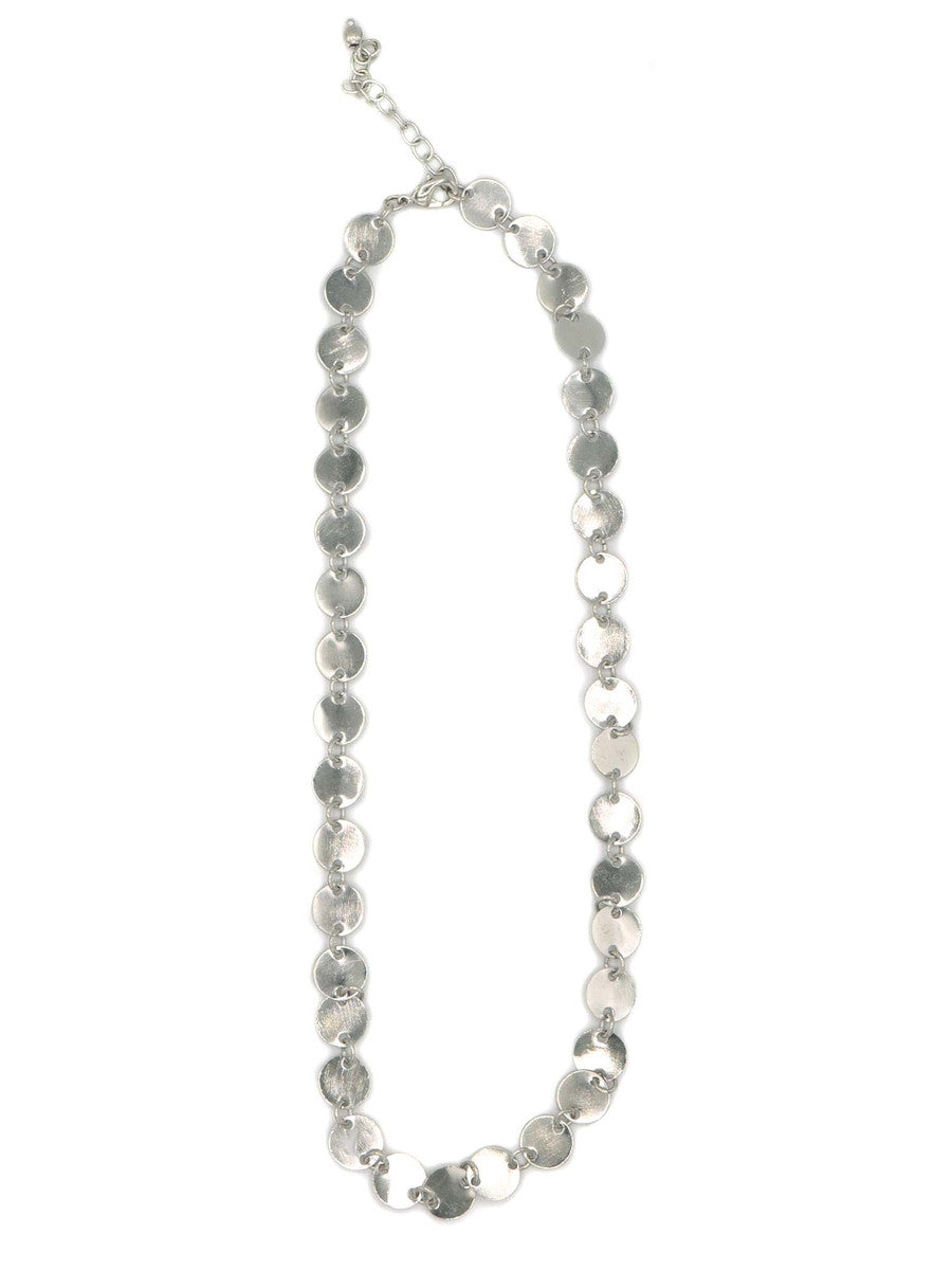 Circle Link Necklace | Recycled Metal | Fair Anita