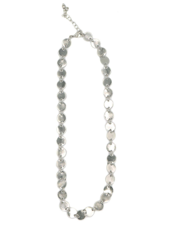 Circle Link Necklace | Recycled Metal | Fair Anita