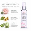 Organic Rose Water Facial Toner – Citrus Twist with Witch Hazel & Aloe