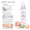 Organic Rose Water Facial Toner – Citrus Twist with Witch Hazel & Aloe