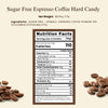 Andy Anand sugar-free coffee candy pieces showcasing authentic Italian espresso flavor