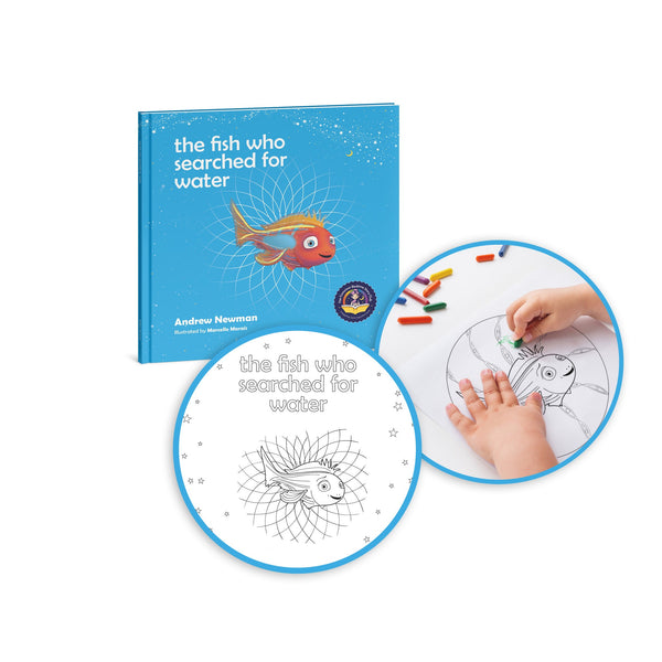 The Fish Who Searched for Water – Children's Mindfulness Bedtime Story Book