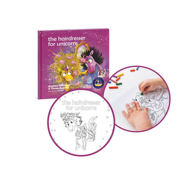 The Hairdresser for Unicorns – Children's Book About Inner Beauty