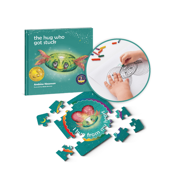 The Hug Who Got Stuck – Mindfulness Bedtime Story Book for Kids Ages 3–8