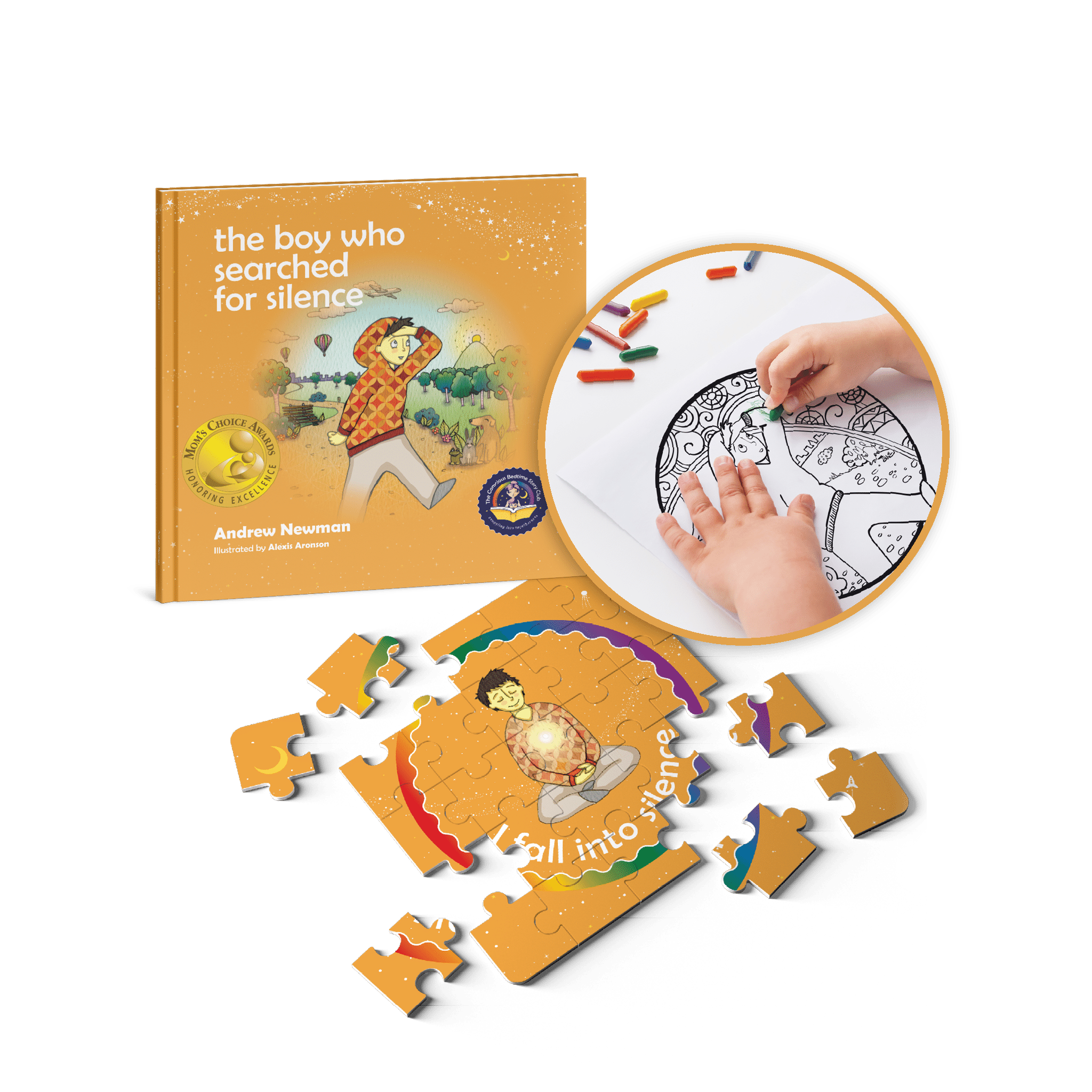 The Boy Who Searched for Silence – Mindfulness Book for Kids Ages 3–8