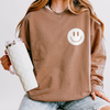 Come Back With Coffee Fleece Crewneck Sweatshirt