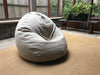ComfyBean bean bag chair cotton cover only, no fill included, shown in adult size