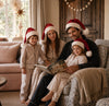 No Plastic Family Santa Hat – Organic Cotton, Hemp & Upcycled Fur