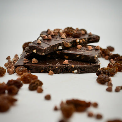 Dark Chocolate Adventure: Toasted Buckwheat & Currants by Grain de Sail