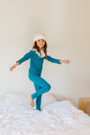 Jade Holiday Elf Pajama Costume - Cozy Cotton Kids Christmas PJs