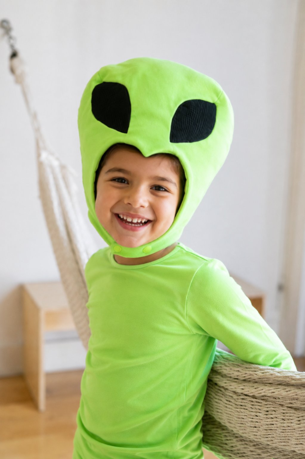 Cosmic Green Alien Costume for Babies, Toddlers & Kids