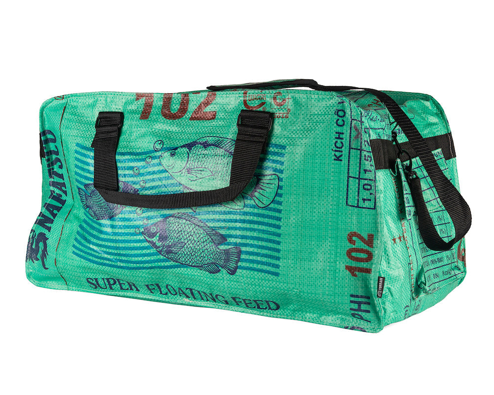 TORRAIN Medium Duffel Bag – Upcycled & Recycled Travel Bag