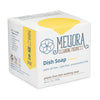 Meliora lemon-scented Dish Soap Bar in plastic-free paperboard box