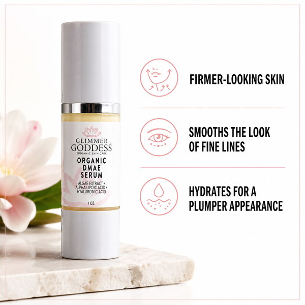 Organic DMAE Firming Serum with Alpha Lipoic Acid – Skin Tightening & Lift