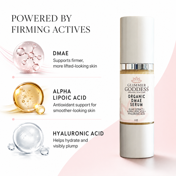 Organic DMAE Firming Serum with Alpha Lipoic Acid – Skin Tightening & Lift