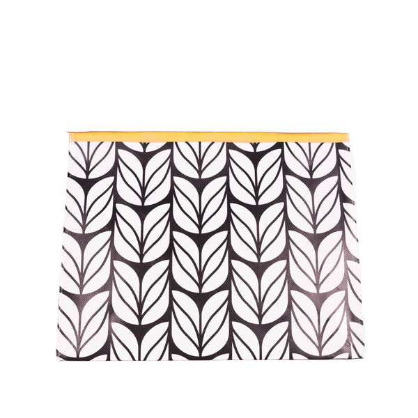 EverEnvelope medium reusable gift bag open showing interior capacity, sized 13 x 10.5 x 6.25 inches