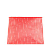 EverWrap medium reusable gift bag in red and white styled with a wrapped gift inside, magnetic closure fastened