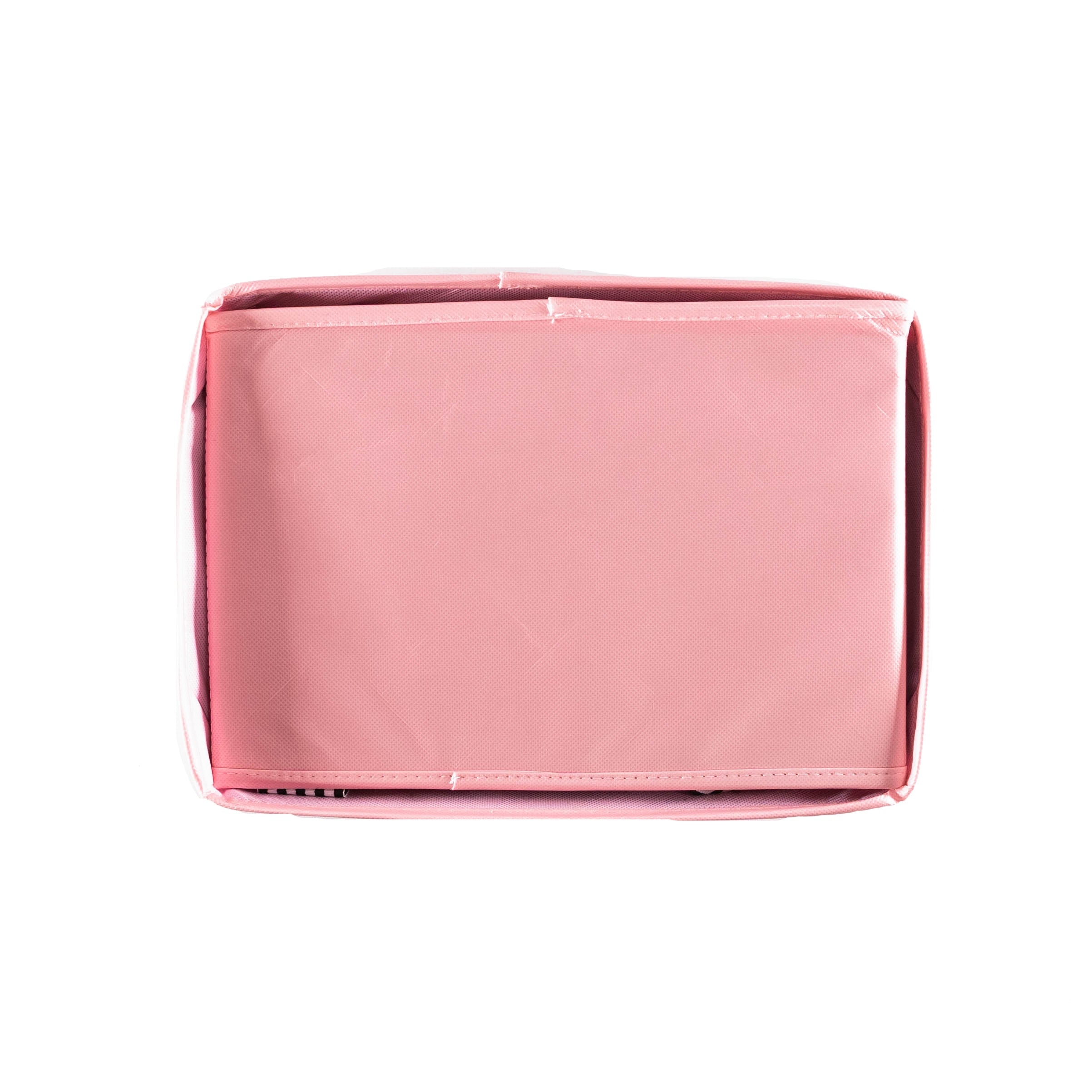 Pink EverBox collapsible gift box with grosgrain ribbon bow, styled with a wrapped gift inside