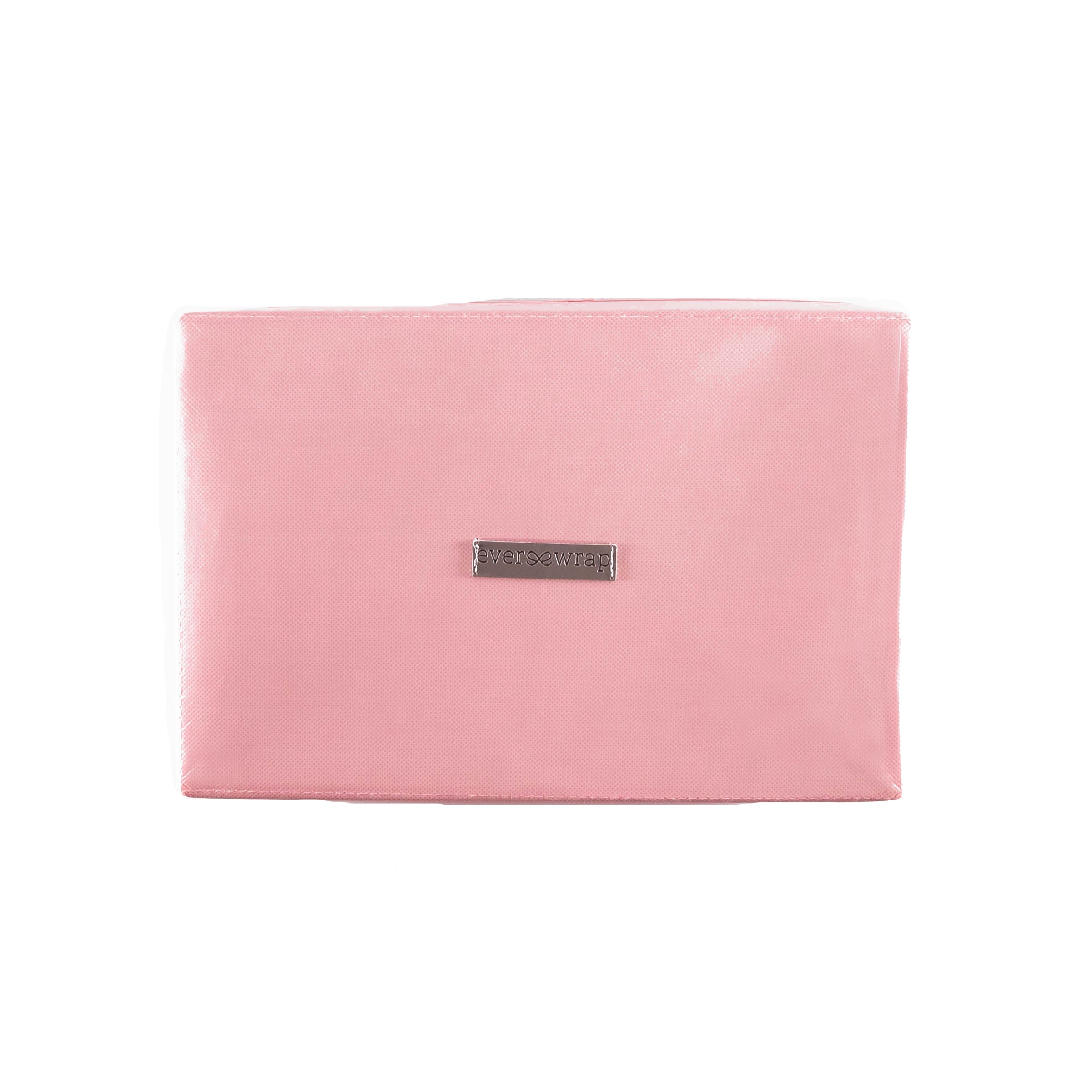 EverBox medium pink reusable gift box with ribbon bow — ideal for birthdays, baby showers, and special occasions
