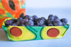 Meli Wraps beeswax wraps with Dragonfruit, Avocado, Pineapple and Tropical Papaya prints