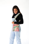 Everyday Purse - Recycled with cotton lining and jute exterior detail