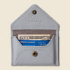 Mini Envelope Wallet With RFID protection - Ice Blue