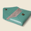 Mini Envelope Wallet With RFID protection - Mint