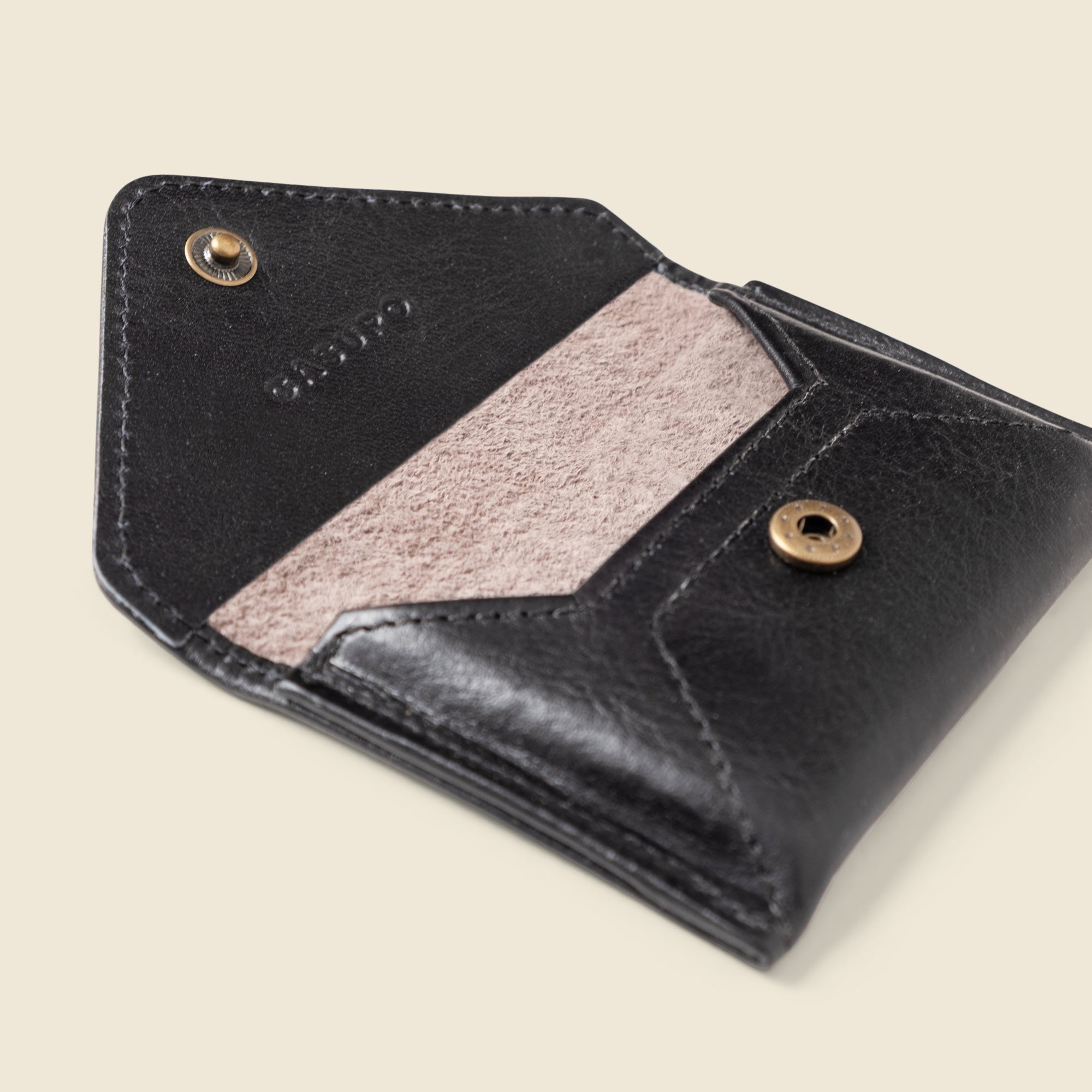Mini Envelope Wallet - Black