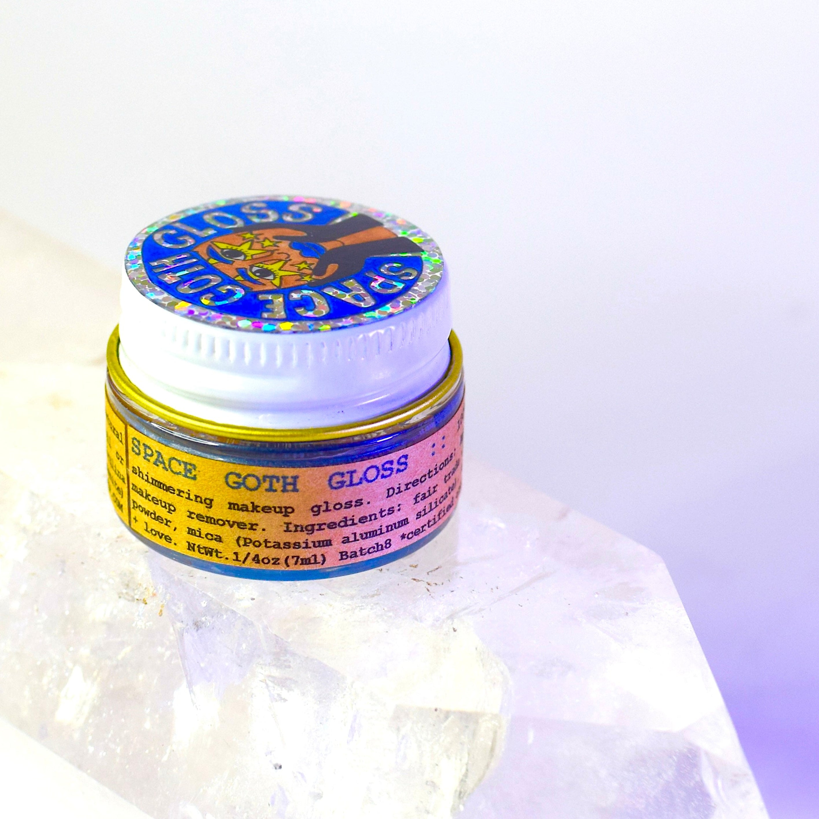 Jar of Prince of Peace Goats' Gloss on a white background