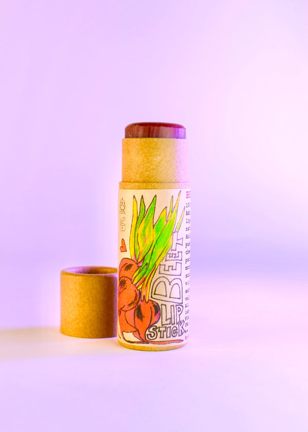 Beet Lip Stick – Natural Beeswax & Organic Beet Root Lip Balm